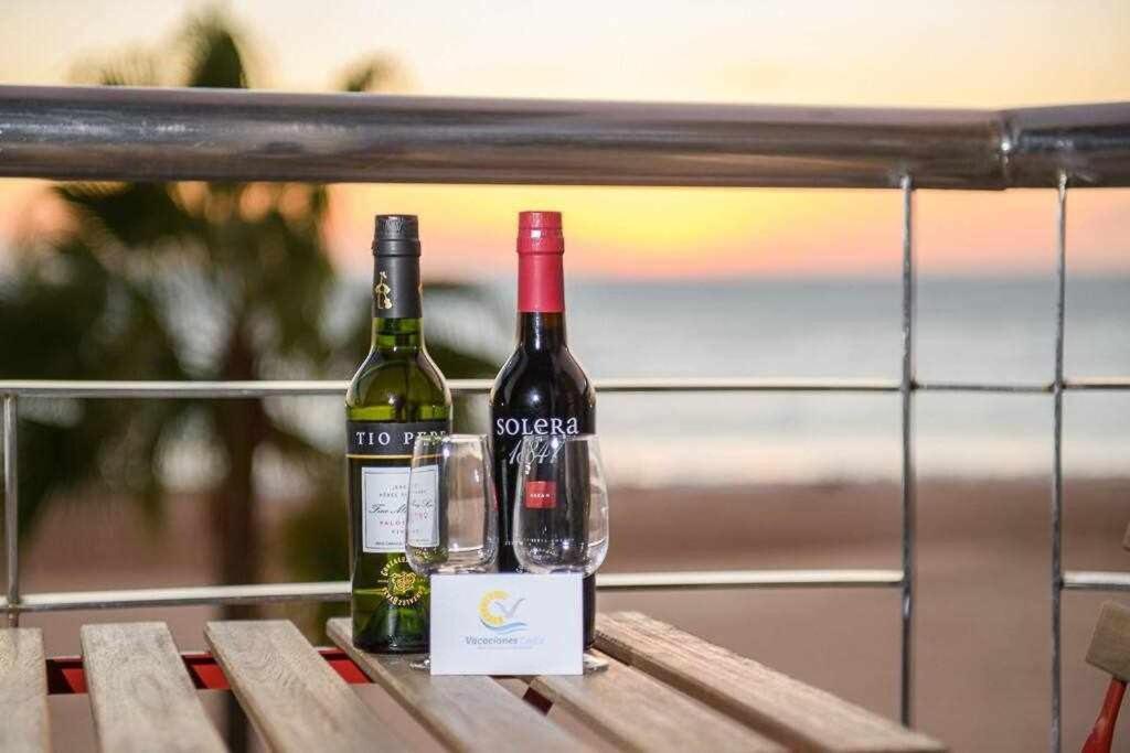 Preciado Apartamento Con Vistas Frontales Al Mar كاديز المظهر الخارجي الصورة